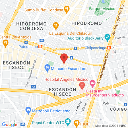 Estetica Fernando R Yepez map