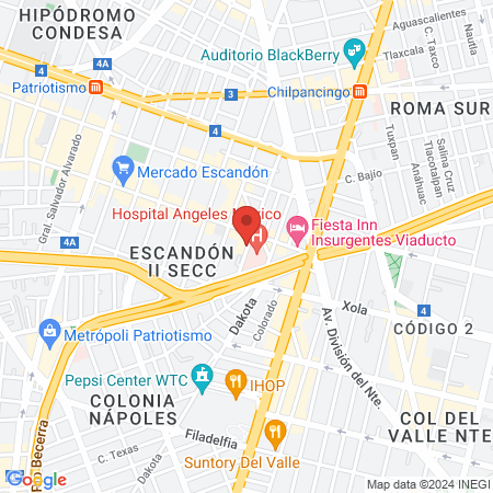 Clínica Privada de Especialidades en Odontología map