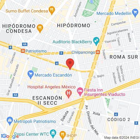 Dental Zen Condesa map
