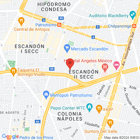 Dr. Edgar Montes de Oca Durán map