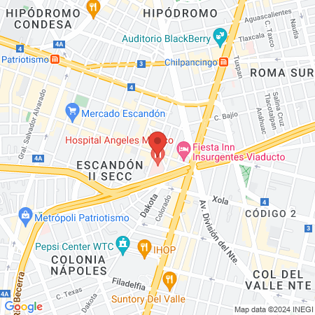 Servicios Especializados para el Desarrollo Médico map