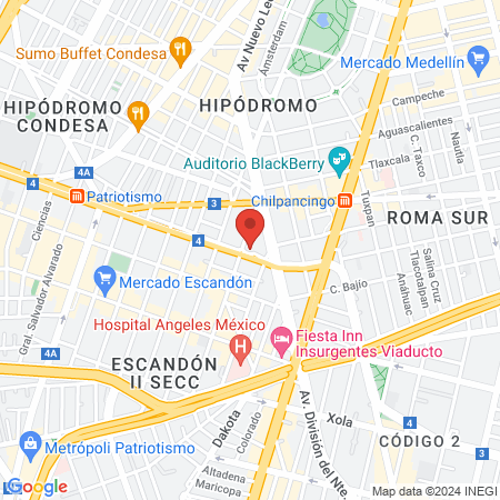 Dr. Guillermo Madrid Especialista en Implantes dentales map