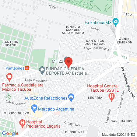 Marifer Ibáñez Beauty Lab map