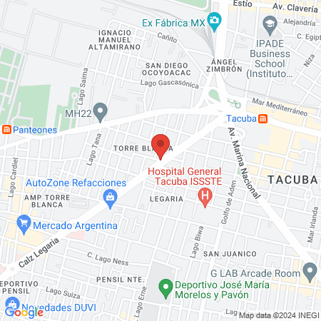 Nails & Lashes boutique map