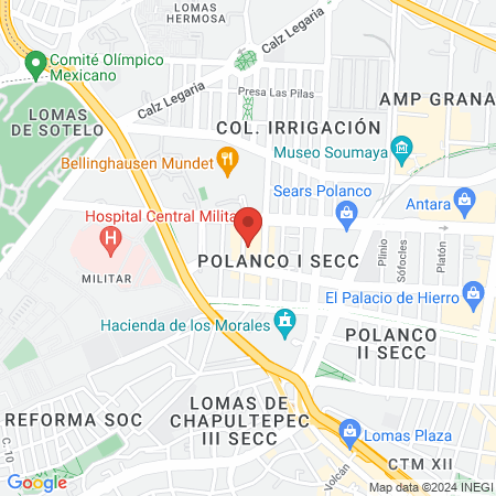 Barbers place plaza polanco map