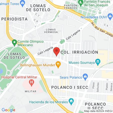 Veterinario - Fernando Urdiales map