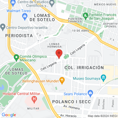 Dra. Myrell Ballesteros Olivares, Endoscopista map