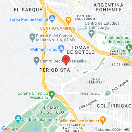 Maquillaje y Peinado Profesional map