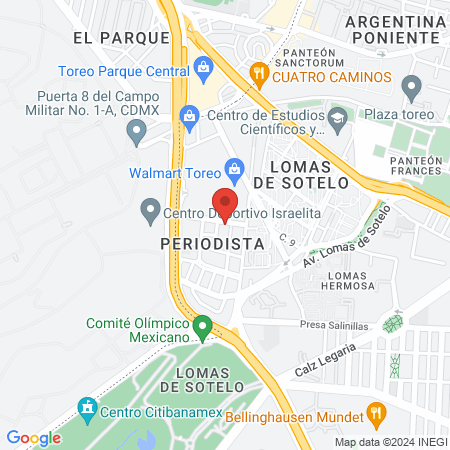 Méndez & Alegría Dental map