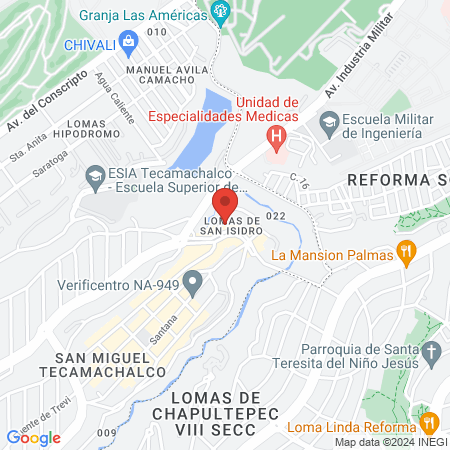 Fitsi Tecamachalco map