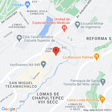 Centro Médico Trevi map