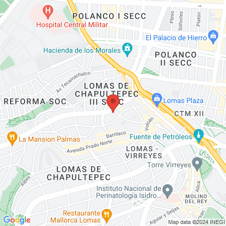 Estética Burdeos - Palmas map