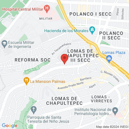 Joaquin Melo Campos Psiquiatra map