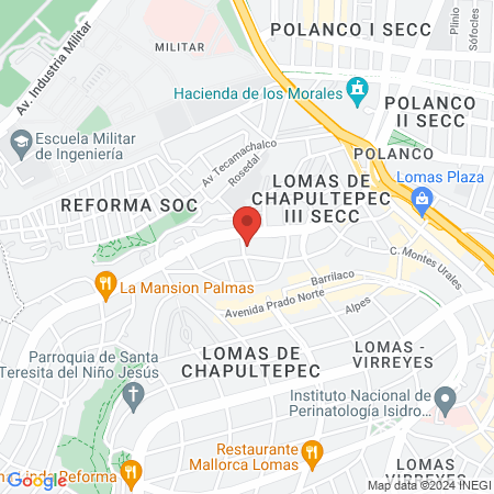 Dr Santiago González Guerrero map