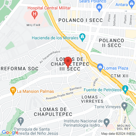 Dr. Angel Saucedo López map