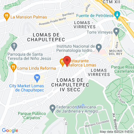 Sylvain Beauté Salón map