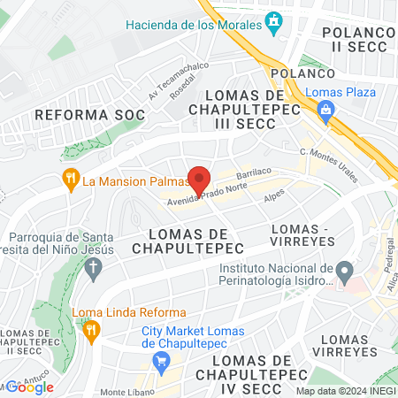 Mi Consultorio Prado Norte map