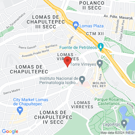 Dra. Betsabé Hernández Hernández map