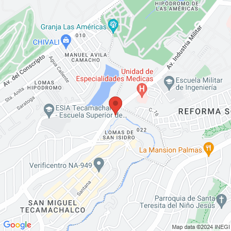 Depilasser Depilación Láser en Tecamachalco Naucalpan map