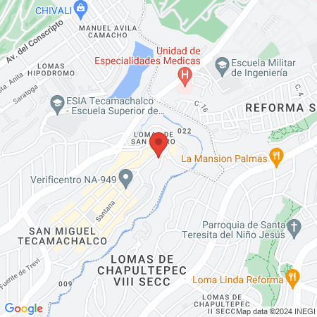 Alergólogo en Naucalpan - Dr. Juan Carlos Bustamante map