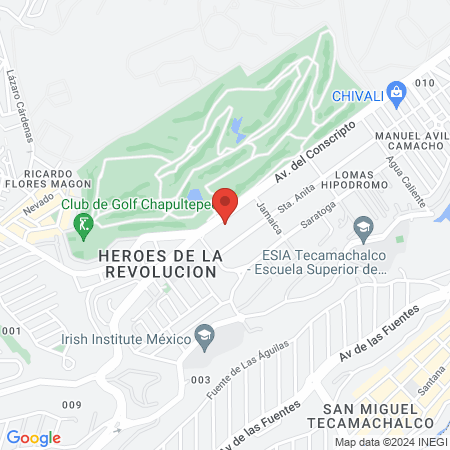 Hospital Veterinario Zooteca Paseo Hipodromo map