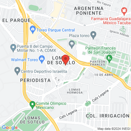 Consultorio psicopedagogico LAFAR map