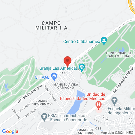 Express Dental Studio - Dentista Estético en Conscripto, Naucalpan de Juárez map