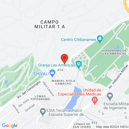 Dr. Juan Manuel Chaparro map