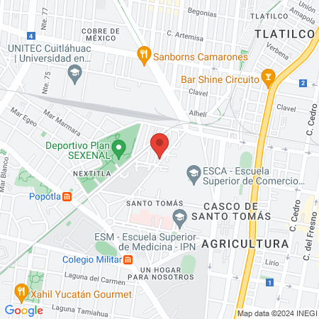 Las cejas de lulusa map