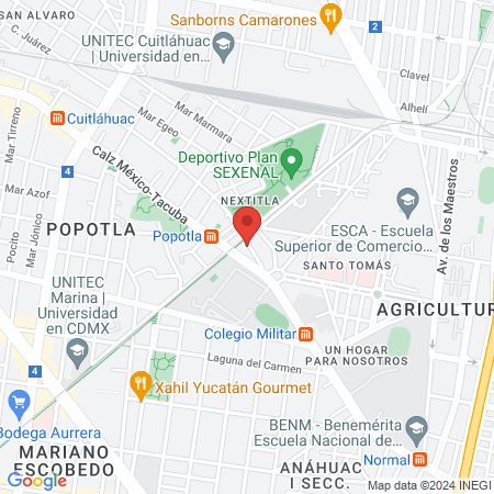 Especialista dental map