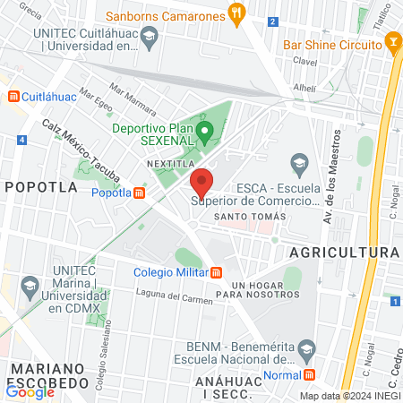 Dr Carlin Vargas Gabriel map