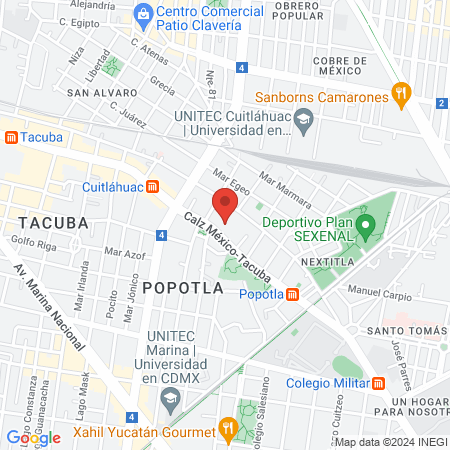 Interpretación Médica S.A. de C.V. map