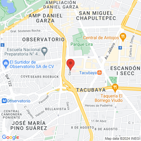 Dr. Mario Alberto Mena Tachiquín map