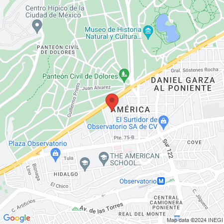 Dr. Manuel Martínez Ramos Méndez, Cardiólogo map