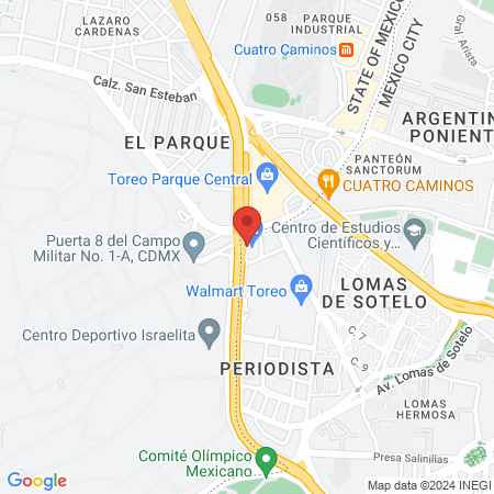 Dr. Antonio Osorio Miranda Oftalmólogo map