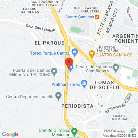 Podología Pericentro map