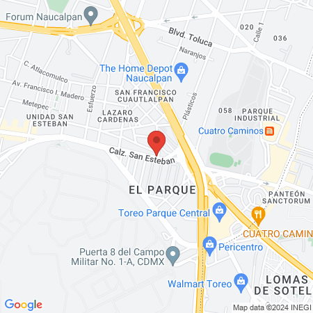 ESTADO DE MEXICO map