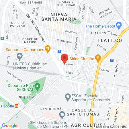 Maciel Salinas Studio map