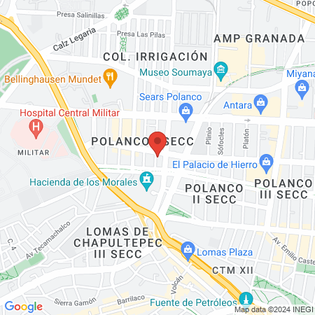 Estética San Remo map