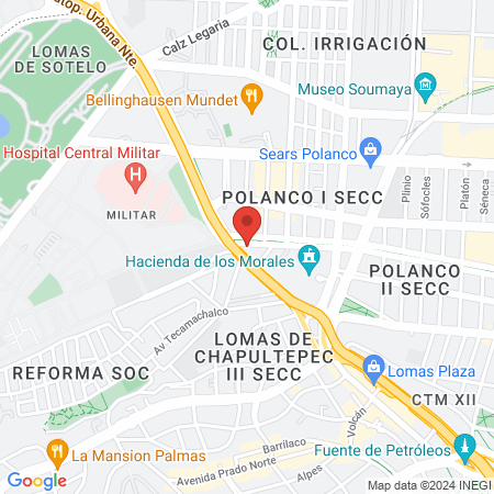 The Dream Polanco \ Beauty Lounge map