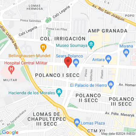 Le Parisien Estetica Vazquez de Mella map