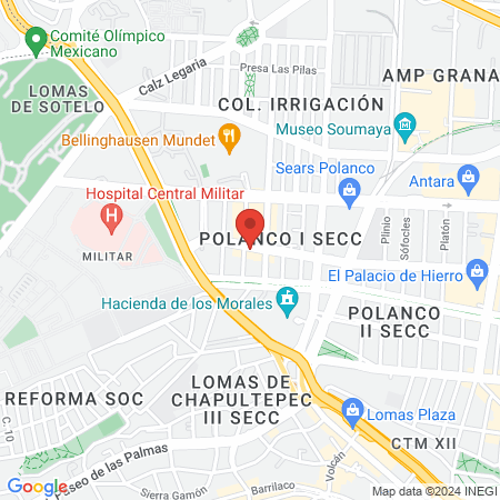 Dr. Susana Luz Hernández map