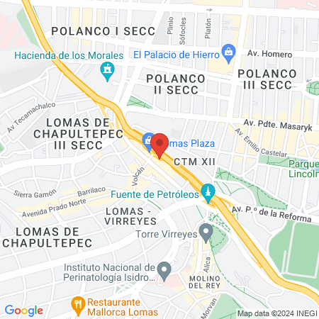 Sport City Lomas Plaza map