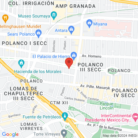 Dr. Alberto Metta Fallena map