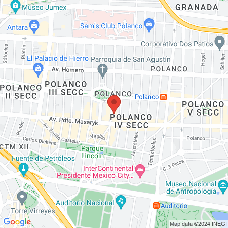 ZAHIRA Clinic & Spa Polanco map
