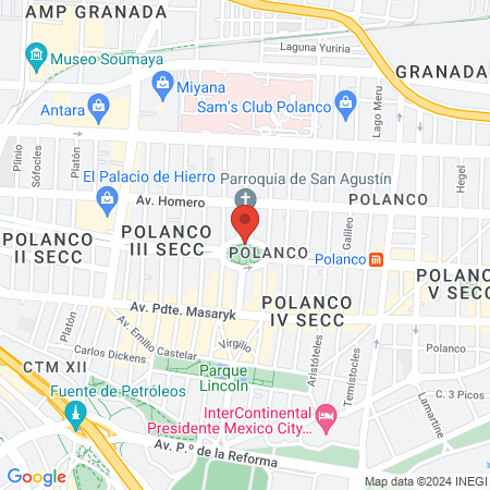 Clases de Muay Thai en Polanco map