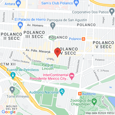 Soulcore Fitness Polanco map