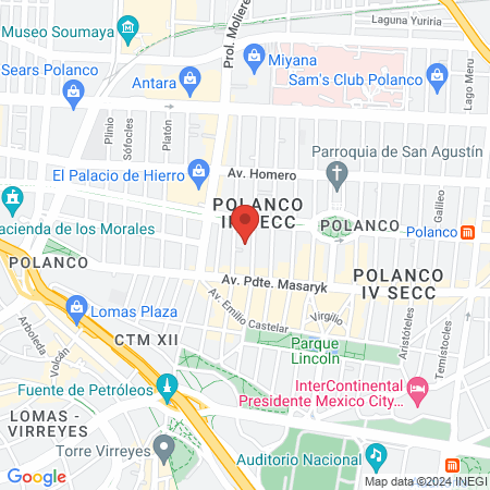 Clinica Medica Polanco map