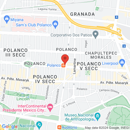 Grupo Pediatrico Polanco map