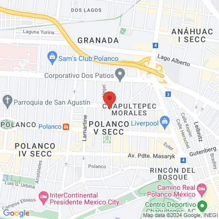 Look Sport CrossFit Polanco map